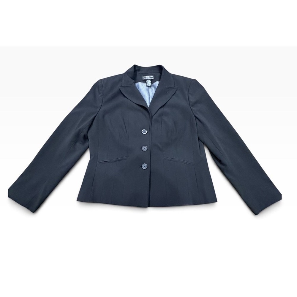 Worthington Works Petite Stretch Separates Blazer Jacket Size 12P